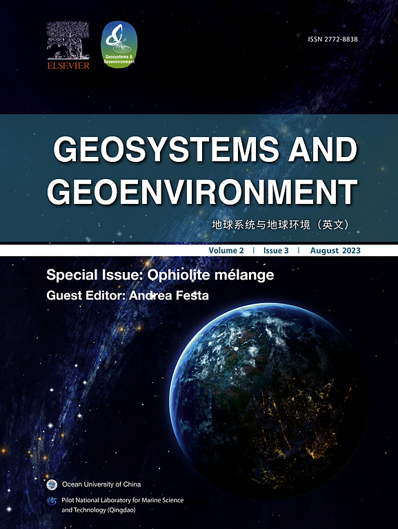 Go to journal home page - Geosystems and Geoenvironment